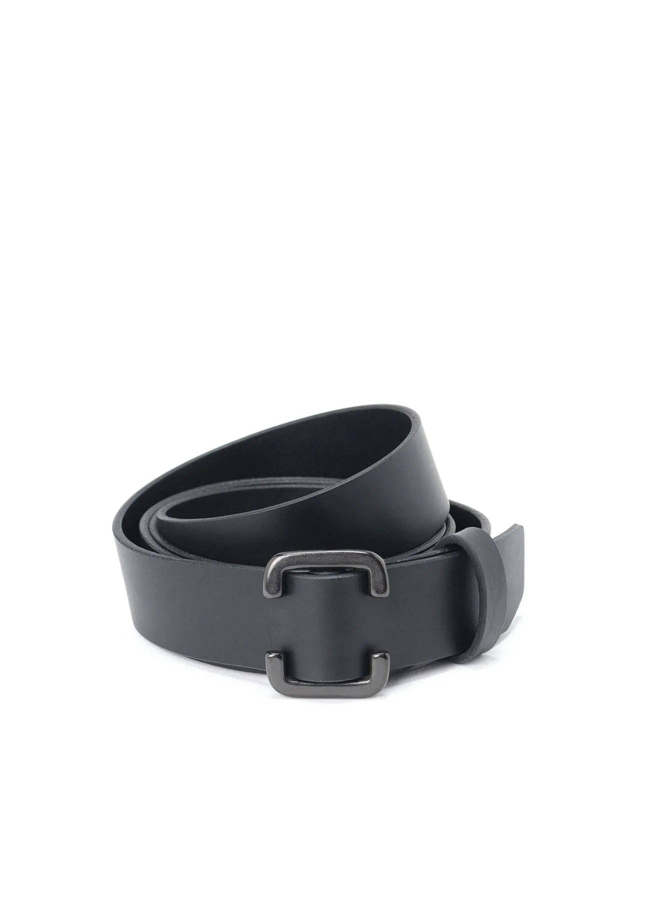 MATT SOFT OIL LEATHER 30MM FREE BELT sold by Yohji Yamamoto