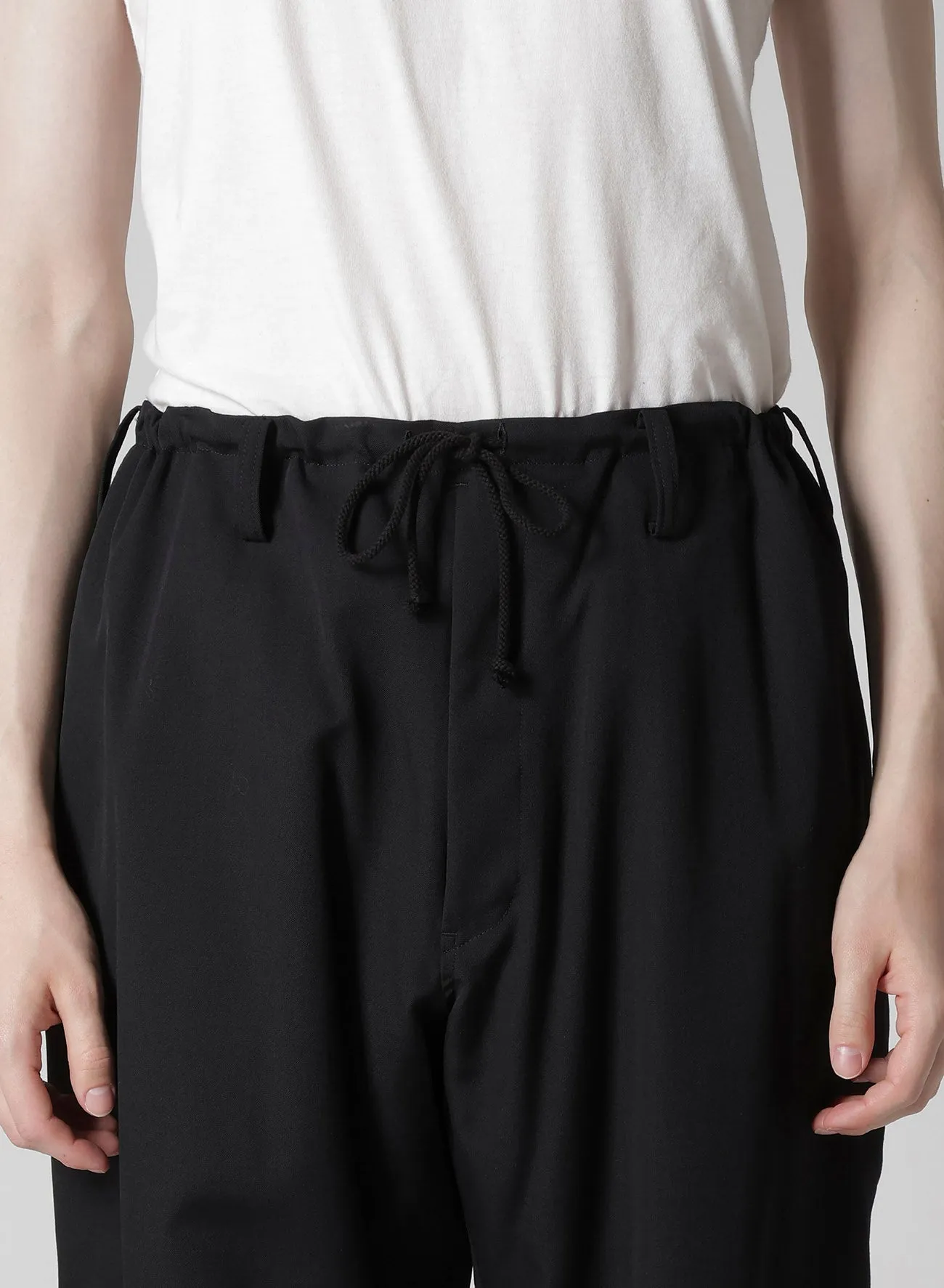 REGULATION GABARDINE STANDARD STRING PANTS sold by Yohji Yamamoto product image thumbnail 3