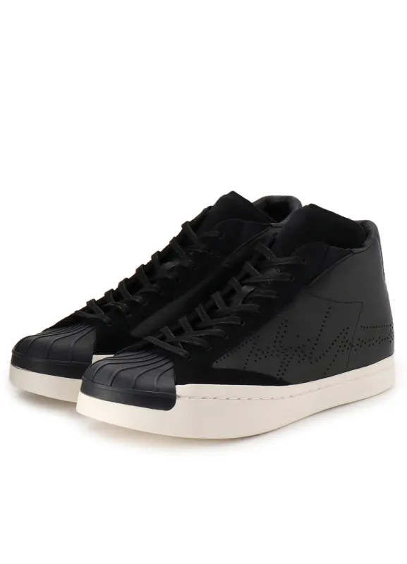 Yohji Yamamoto × adidas NAPPA SUEDE SS SK8 MID BLACK sold by Yohji Yamamoto