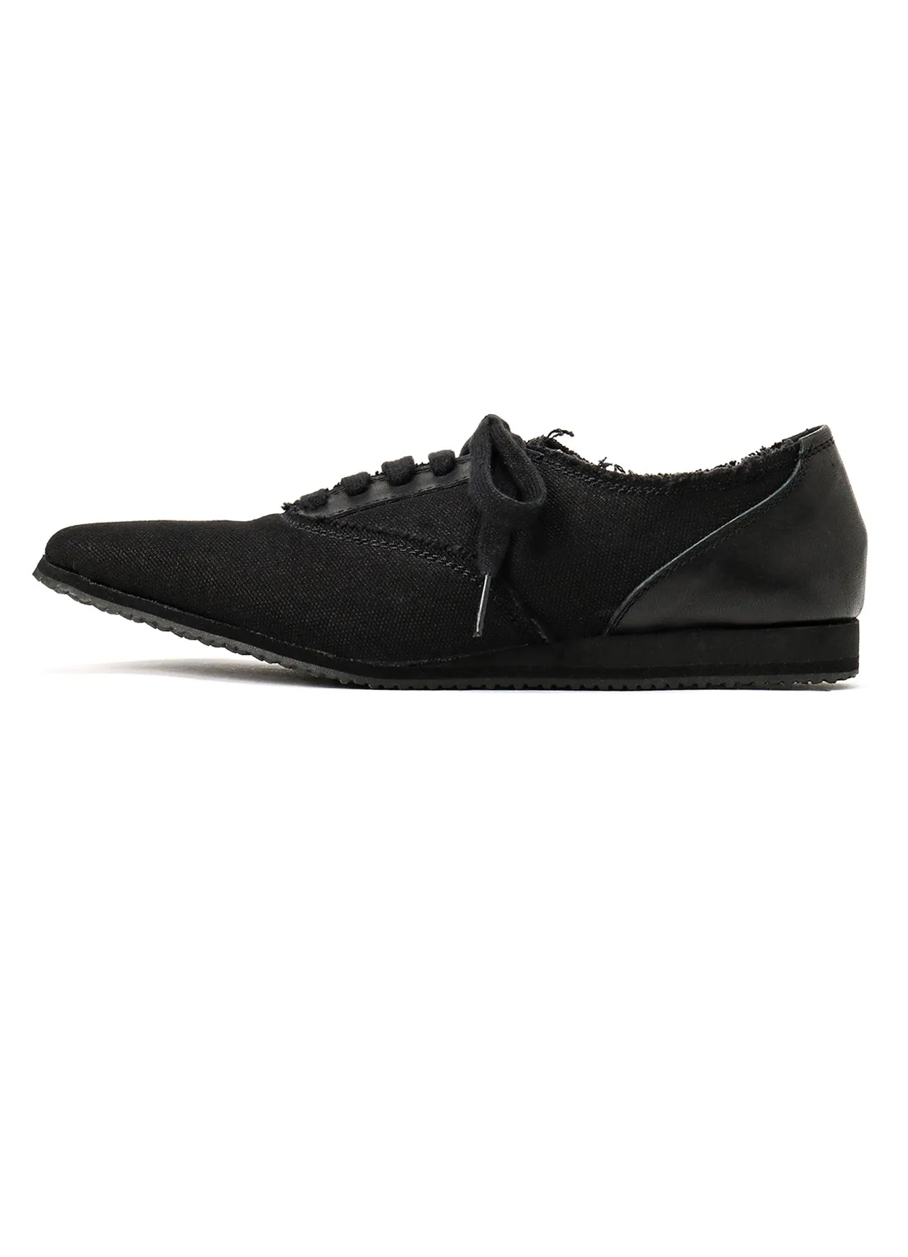 CANVAS 5HOLES PLAIN TOE SHOES sold by Yohji Yamamoto product image thumbnail 3