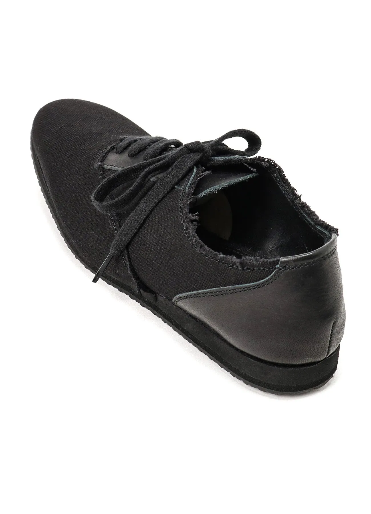 CANVAS 5HOLES PLAIN TOE SHOES sold by Yohji Yamamoto product image thumbnail 4