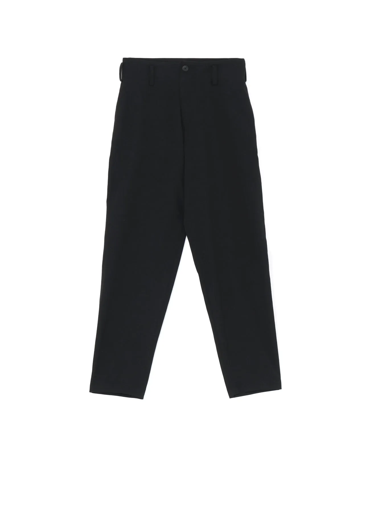 GABARDINE LOW-RISE BASIC PANTS sold by Yohji Yamamoto
