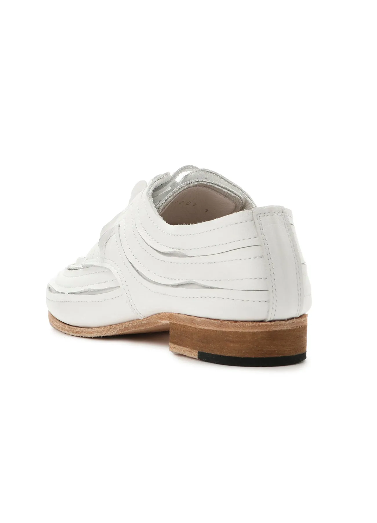 CUT LEATHER CUTTING SHOES sold by Yohji Yamamoto product image thumbnail 4