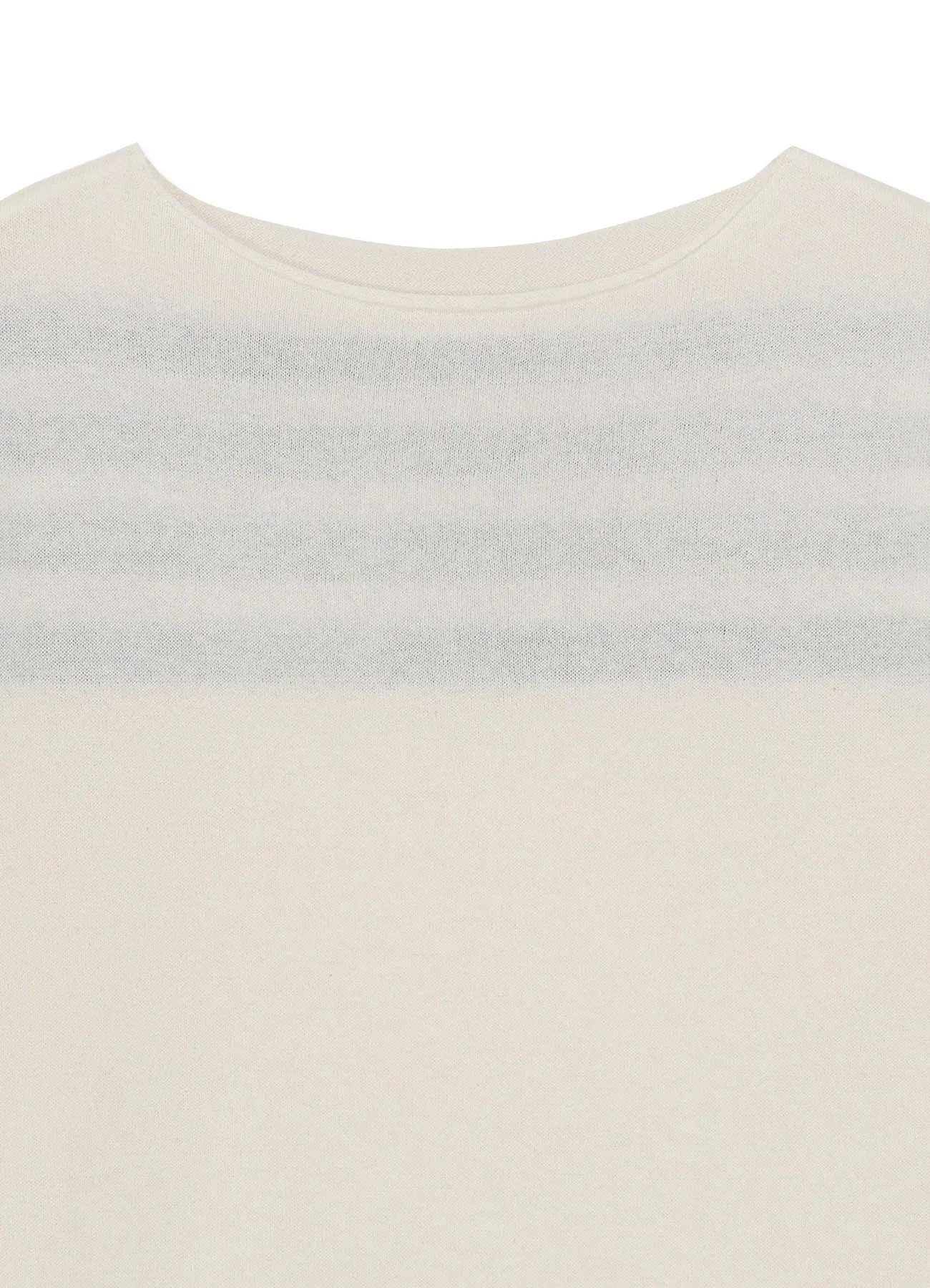 Ry/C TWISTED BOAT NECK PULLOVER KNIT sold by Yohji Yamamoto product image thumbnail 4