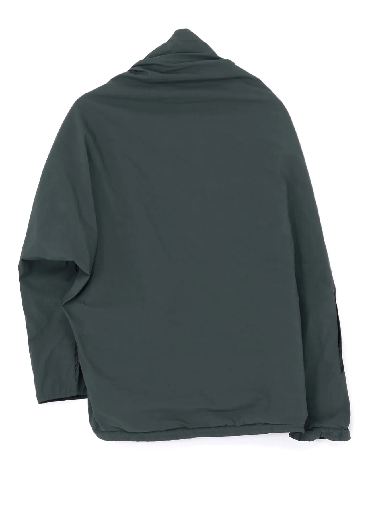 ASYMMETRIC NYLON CAPE sold by Yohji Yamamoto product image thumbnail 3
