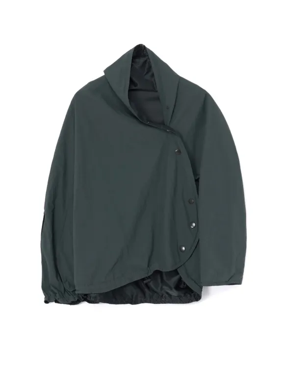 ASYMMETRIC NYLON CAPE sold by Yohji Yamamoto