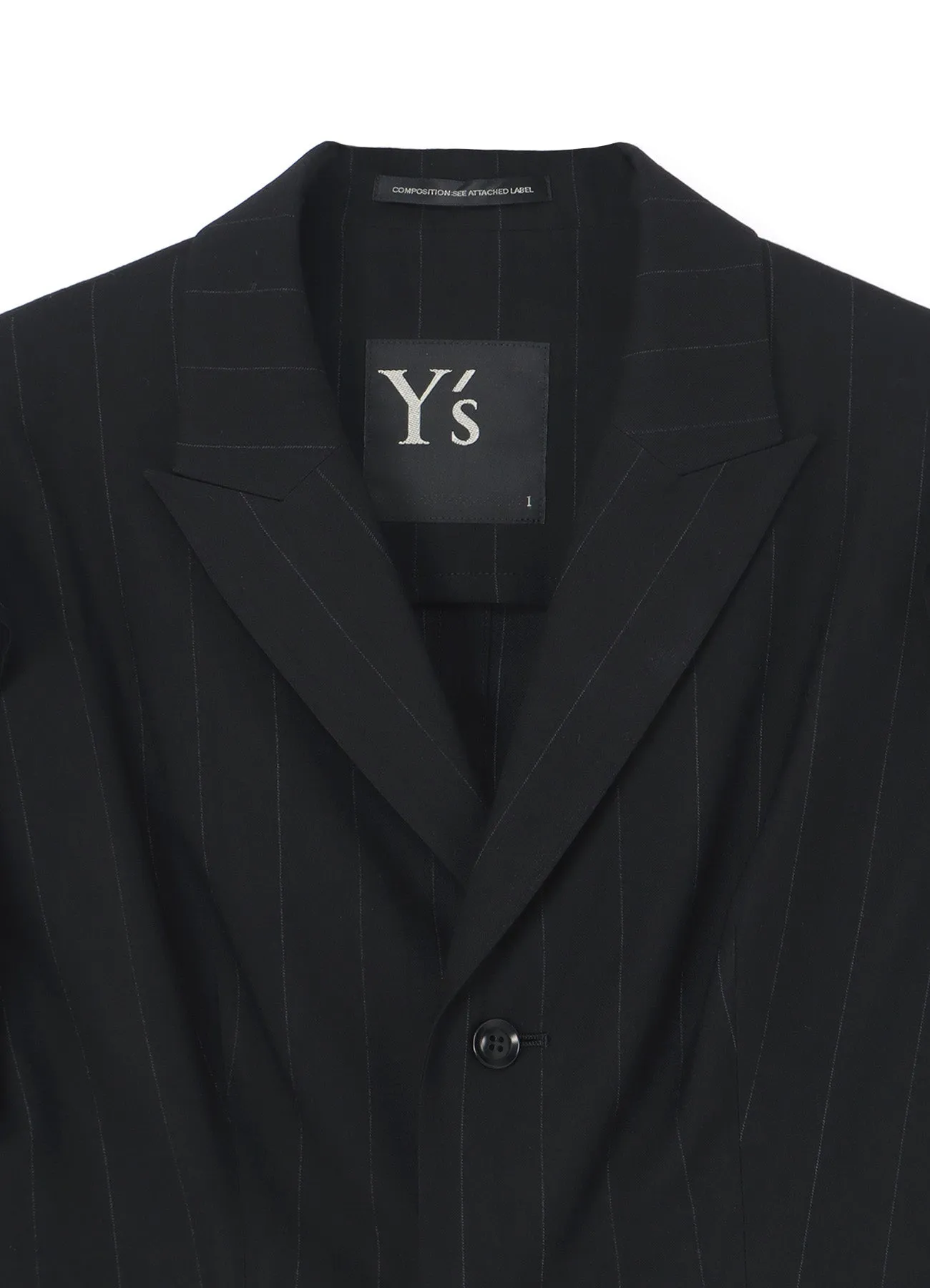 W/RY LIGHT STRIPE SLEEVE HANG CLOTH JACKET sold by Yohji Yamamoto product image thumbnail 4