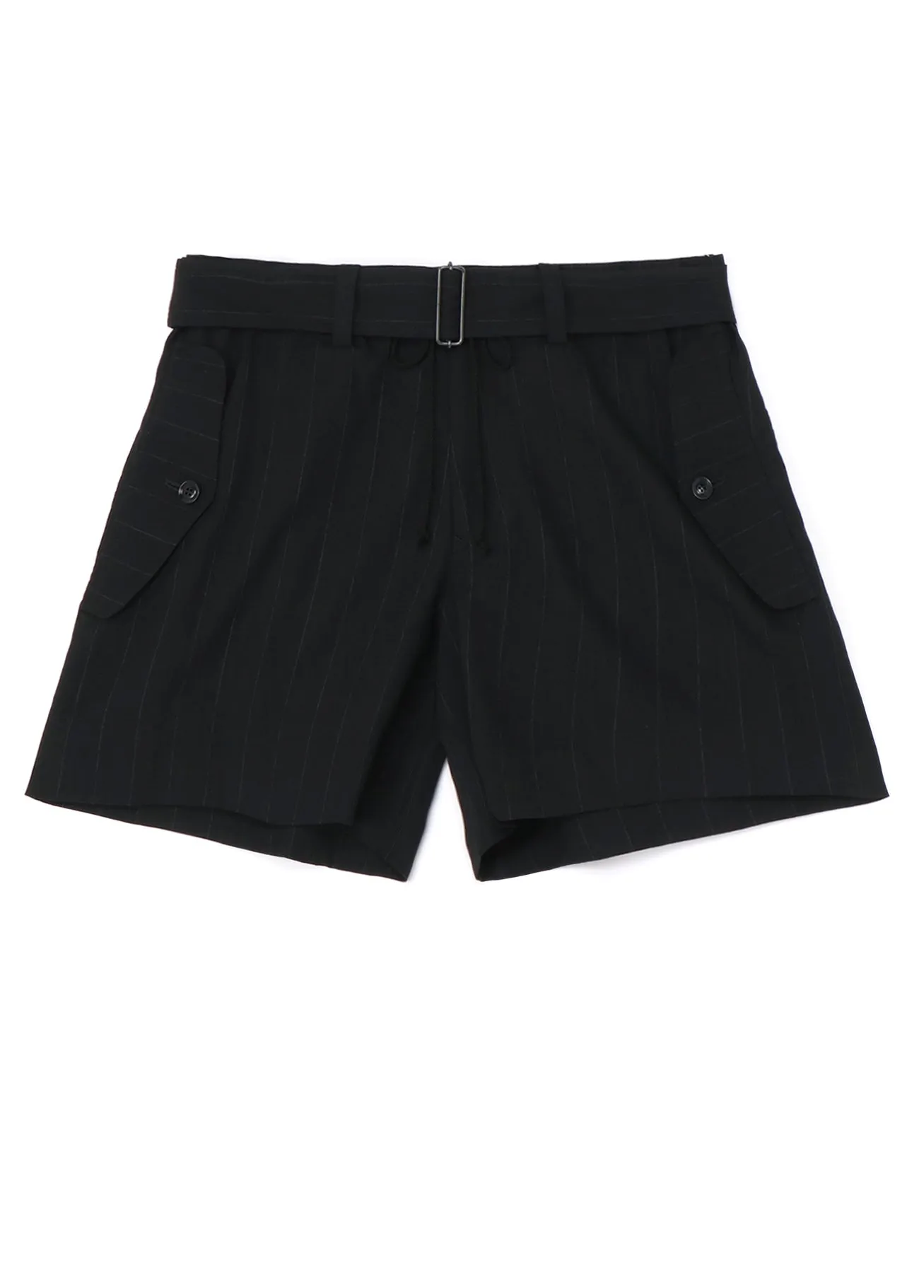 W/RY LIGHT STRIPE MILITARY SHORT PANTS sold by Yohji Yamamoto product image thumbnail 2