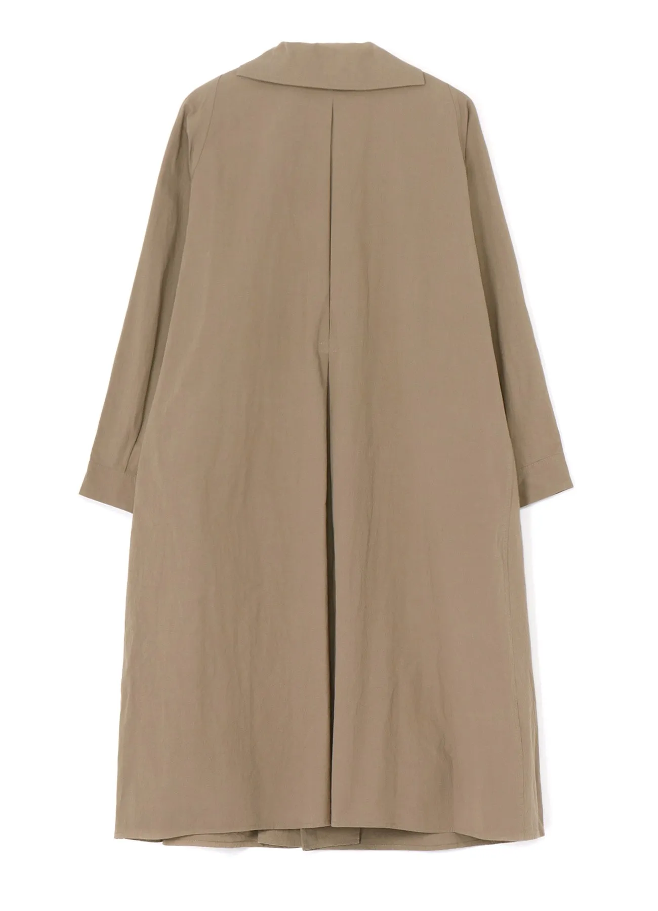 LIGHT TWILL COTTON LONG SLEEVE DRESS sold by Yohji Yamamoto product image thumbnail 3