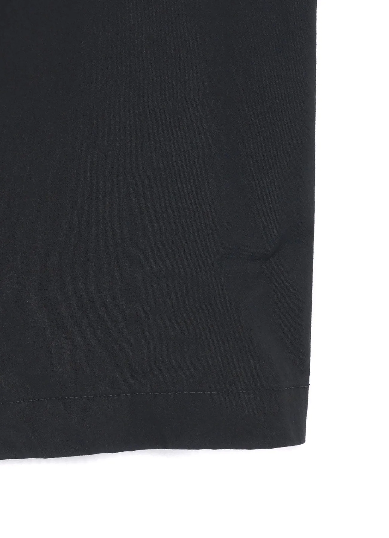 LIGHT TWILL COTTON PLEATED WRAP SKIRT sold by Yohji Yamamoto product image thumbnail 5