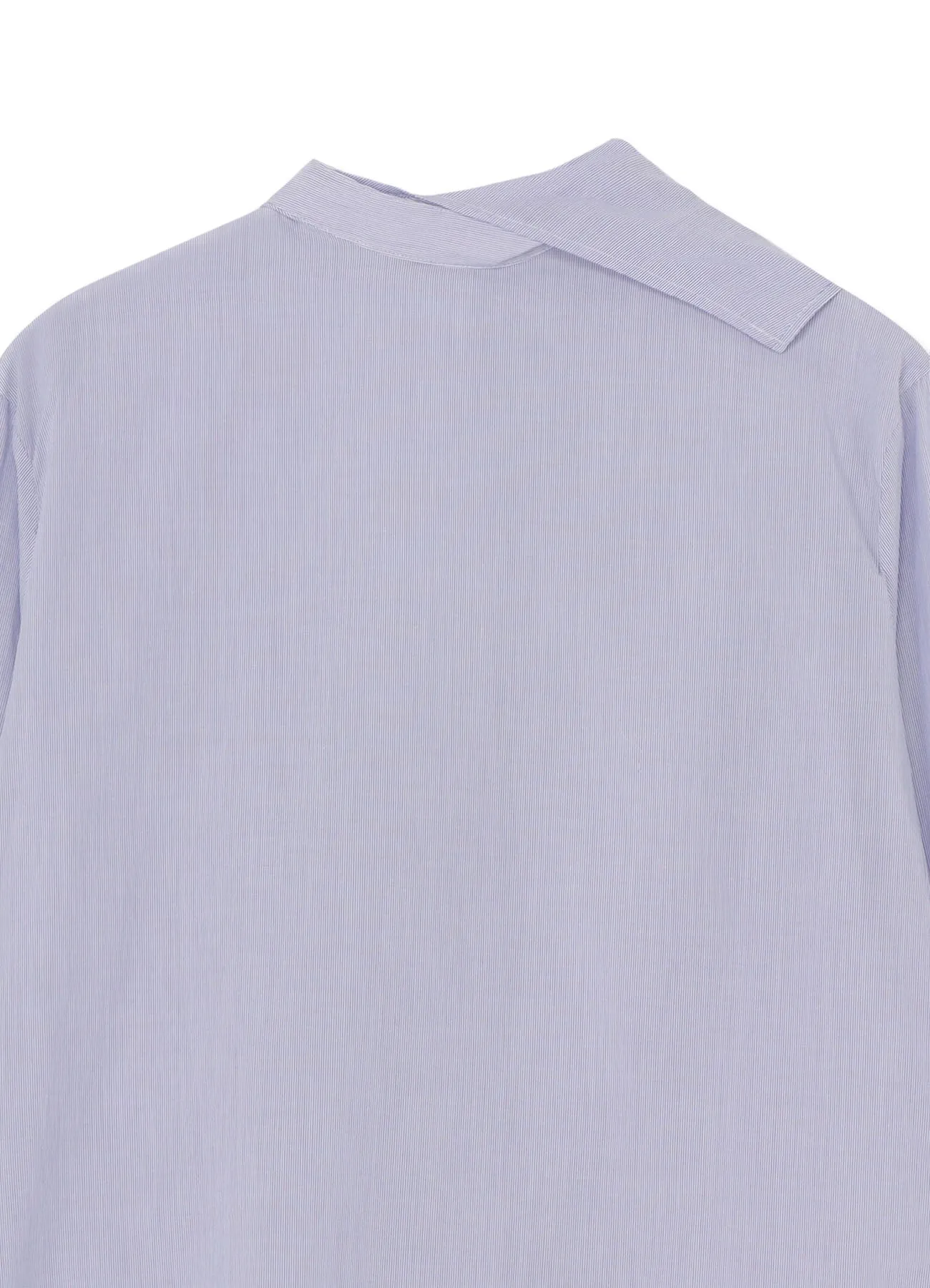 COTTON STRIPE BACK TIE BLOUSE sold by Yohji Yamamoto product image thumbnail 4