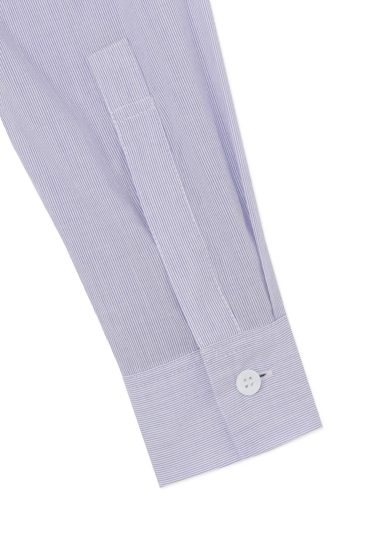 COTTON STRIPE BACK TIE BLOUSE sold by Yohji Yamamoto product image thumbnail 5