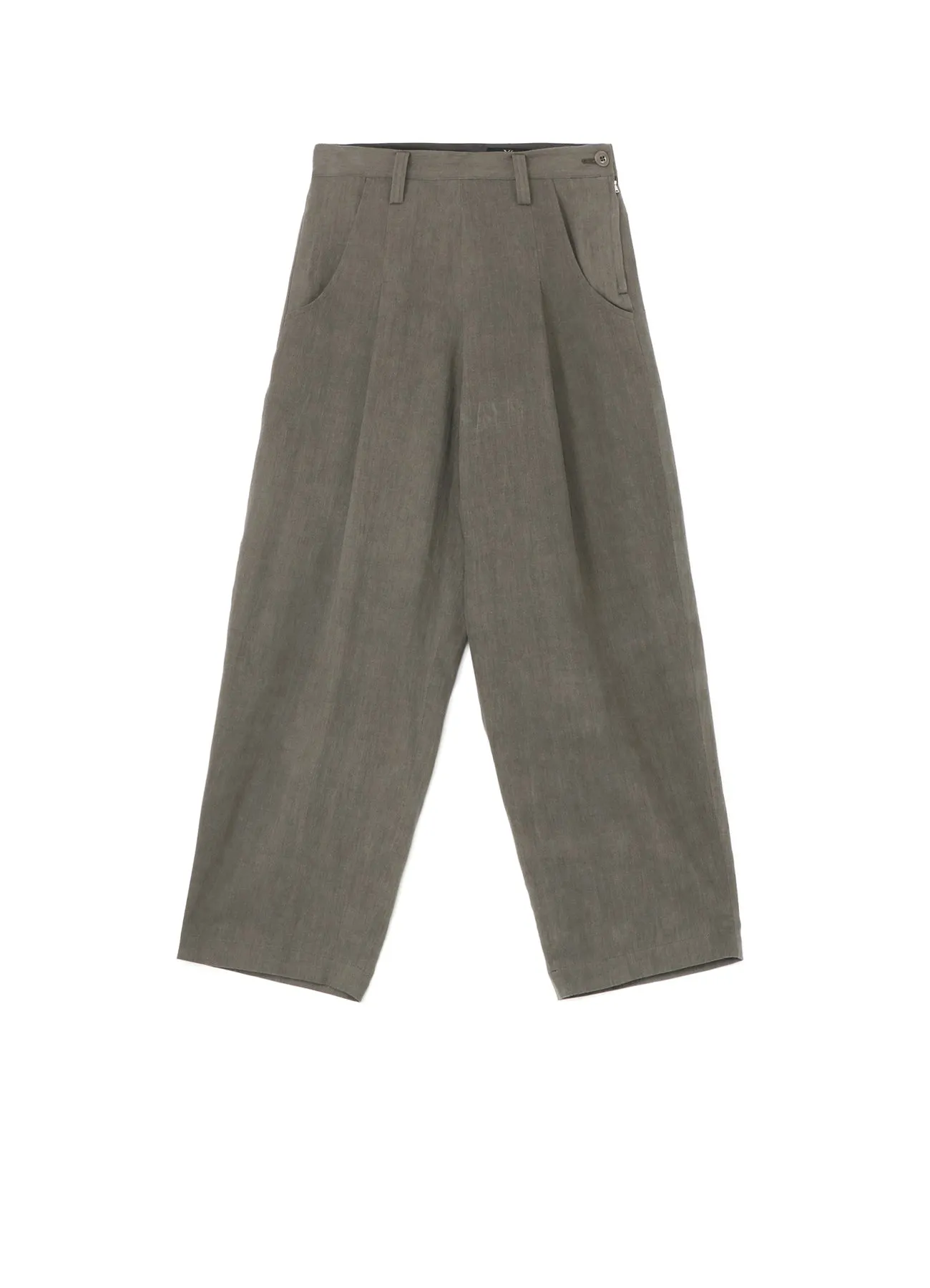 L/C INK DYED LIGHT DENIM SIDE OPEN PANTS sold by Yohji Yamamoto