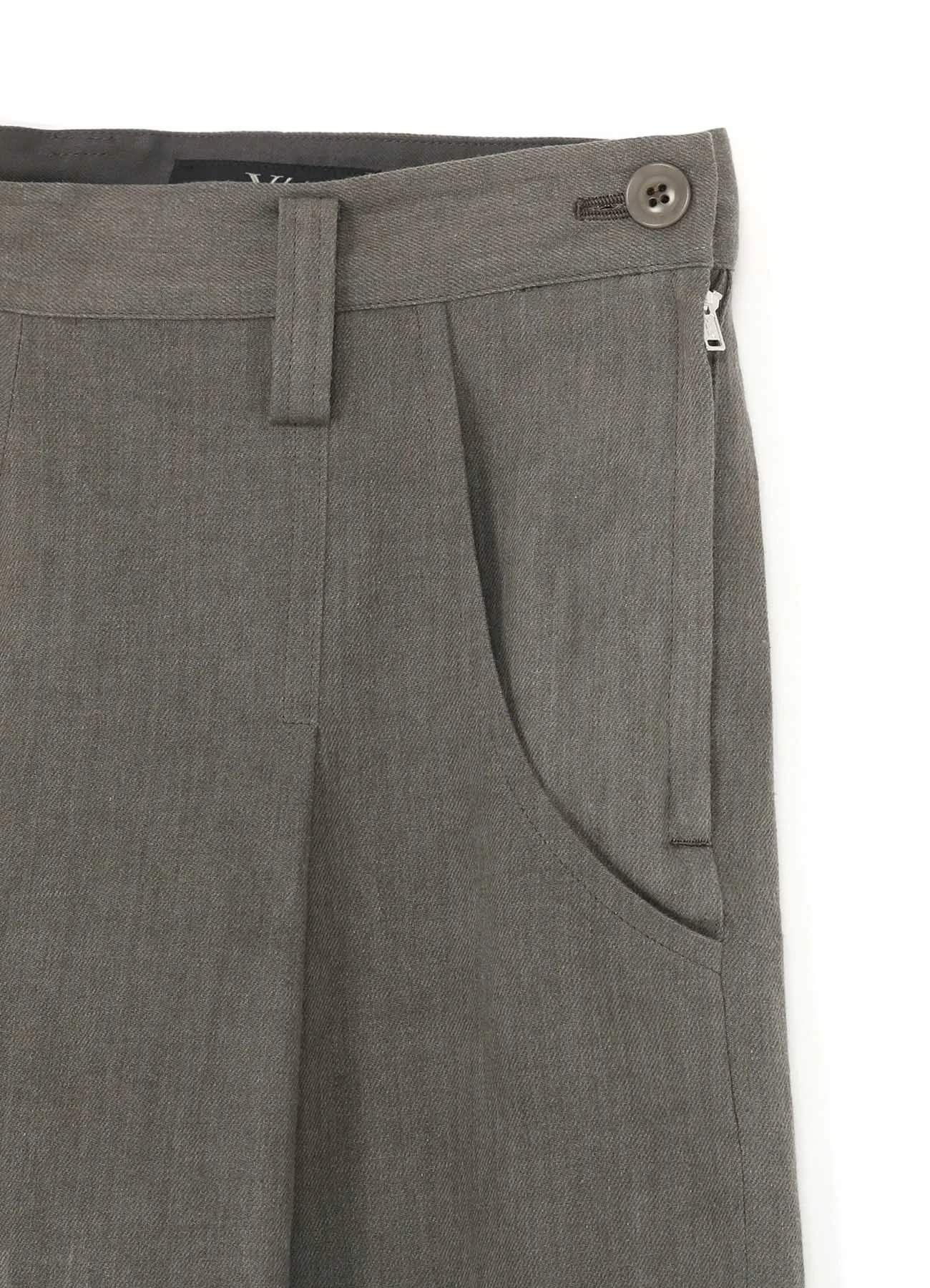 L/C INK DYED LIGHT DENIM SIDE OPEN PANTS sold by Yohji Yamamoto product image thumbnail 4