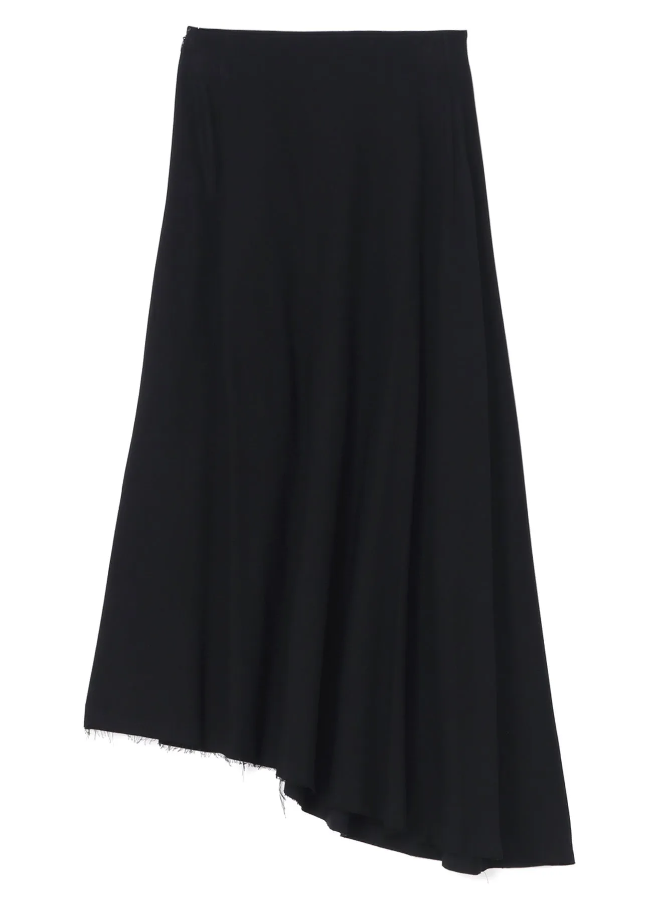 RAYON VIYELLA ASYMMETRIC SKIRT sold by Yohji Yamamoto product image thumbnail 3