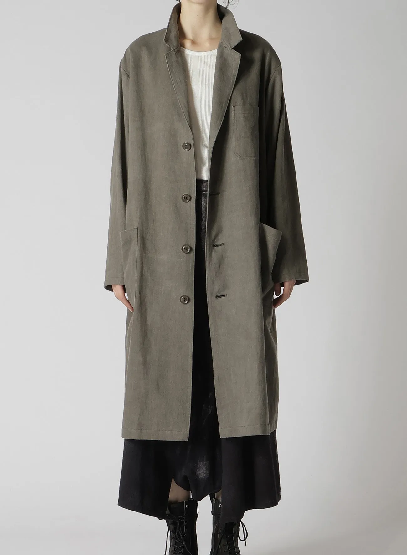 L/C INK DYED HEAVY DENIM WORK JACKET sold by Yohji Yamamoto product image thumbnail 5