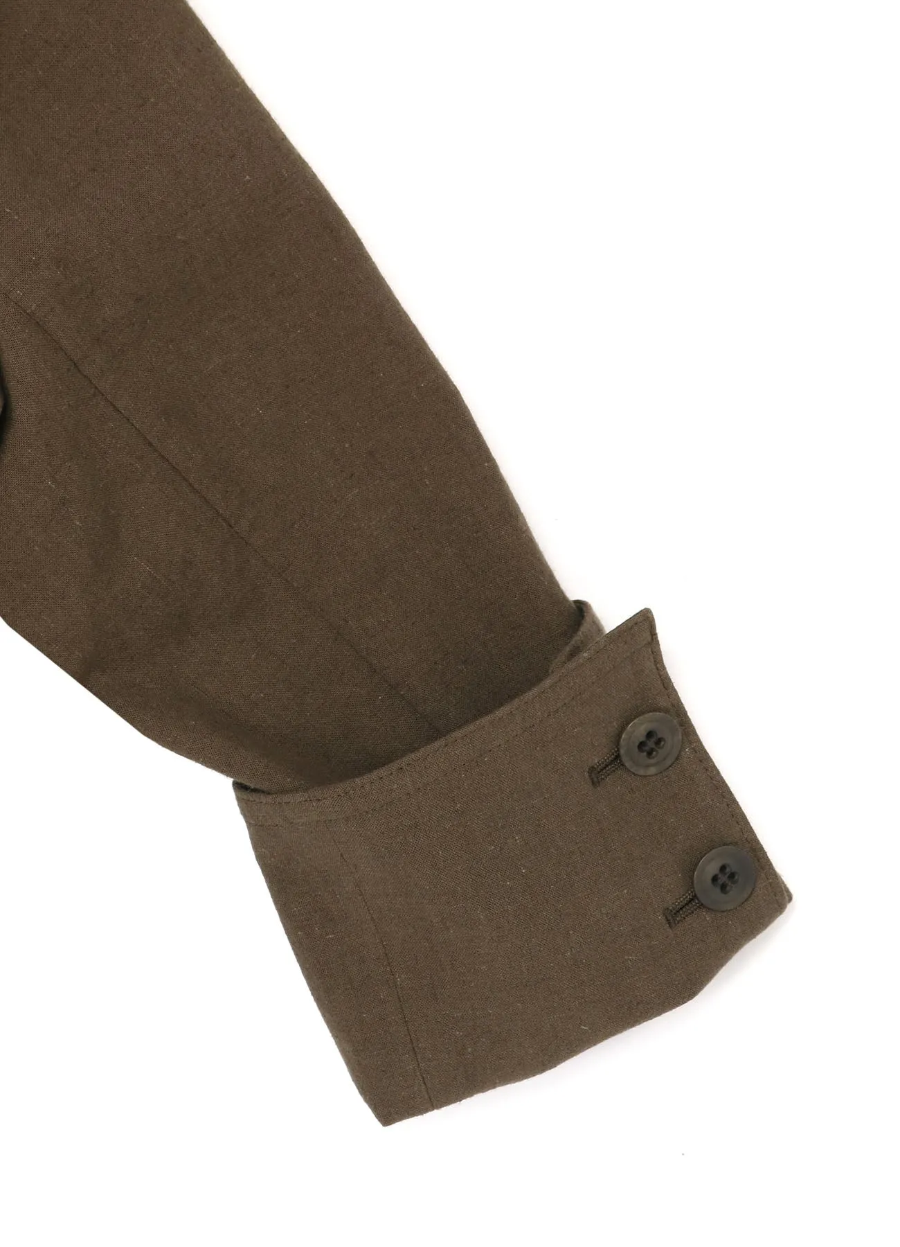 COTTON FLAX POPLIN SAILOR COLLAR JACKET sold by Yohji Yamamoto product image thumbnail 5