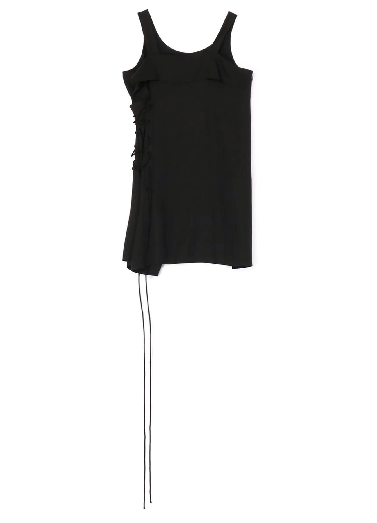 CELLULOSE VIYELLA RIGHT LACE UP BLOUSE sold by Yohji Yamamoto product image thumbnail 2