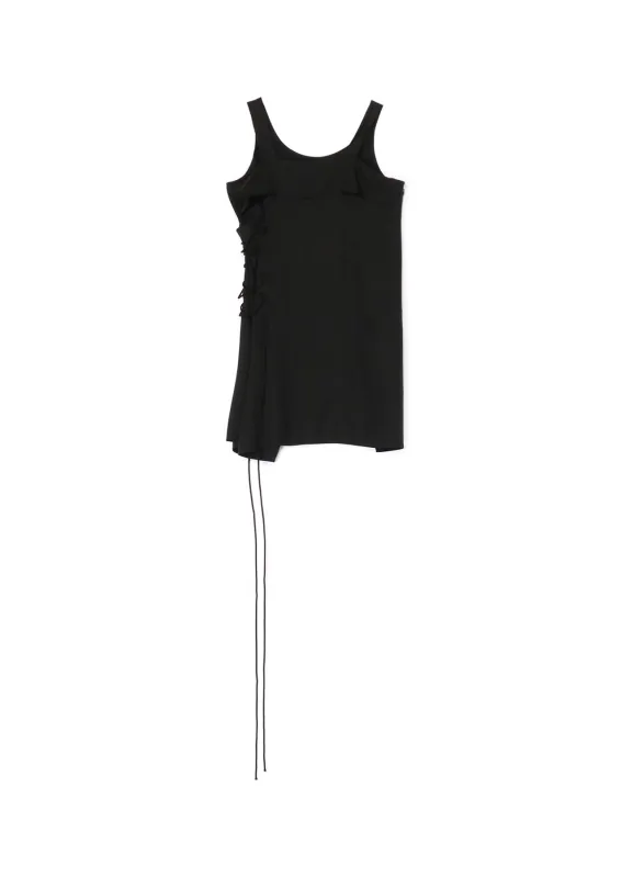 CELLULOSE VIYELLA RIGHT LACE UP BLOUSE sold by Yohji Yamamoto