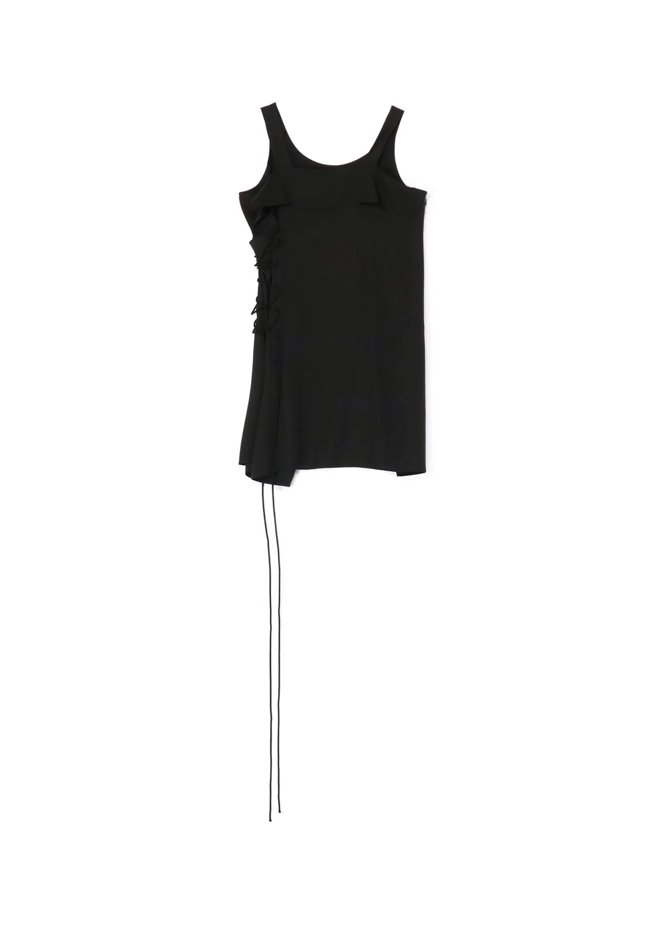 CELLULOSE VIYELLA RIGHT LACE UP BLOUSE sold by Yohji Yamamoto