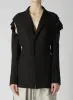 RAYON LINEN SLEEVE HANG CLOTH JACKET sold by Yohji Yamamoto