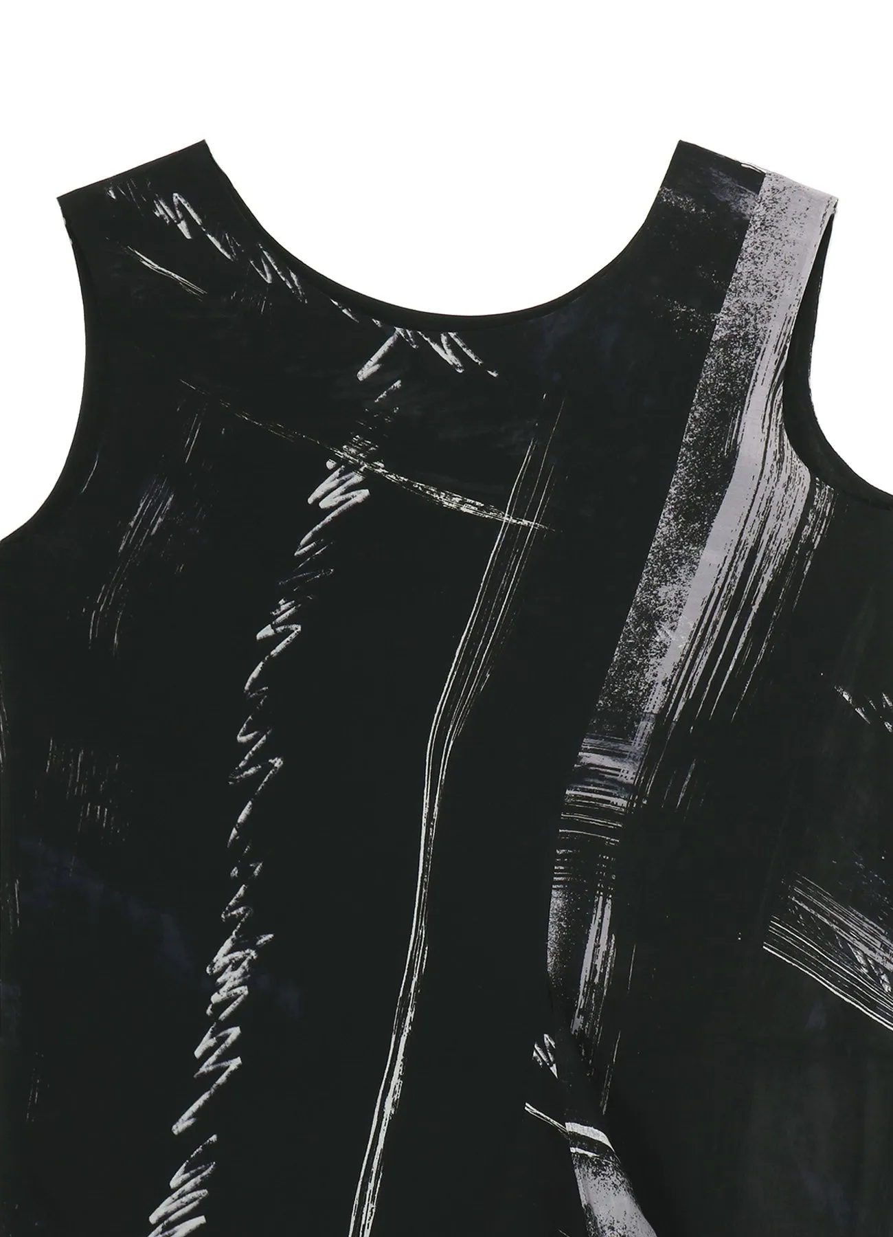 CU/ LAWN BLURRED CHECK GATHERED BLOUSE sold by Yohji Yamamoto product image thumbnail 4