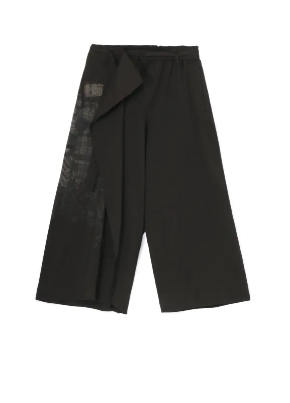 HOUNDSTOOTH BELTED PANTS sold by Yohji Yamamoto