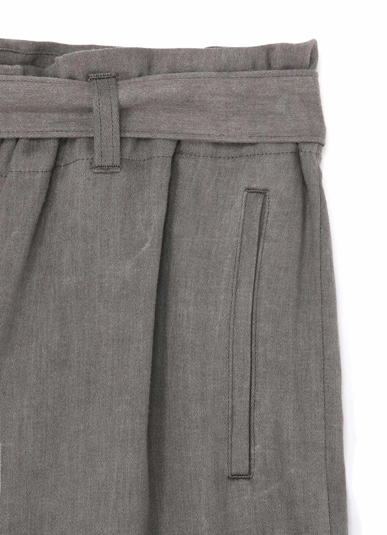 L/C INK DYED HEAVY DENIM BELTED PANTS sold by Yohji Yamamoto product image thumbnail 4