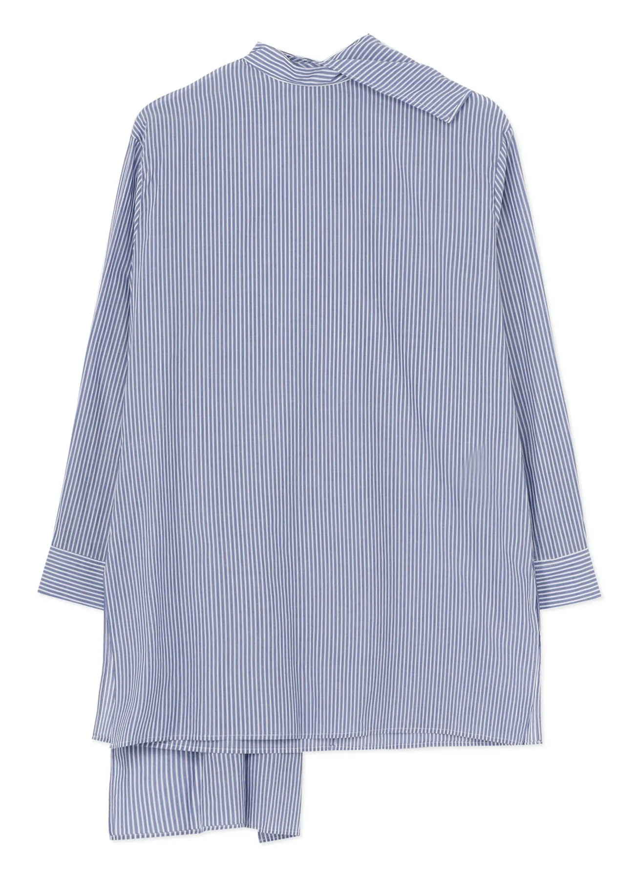 COTTON STRIPE BACK TIE BLOUSE sold by Yohji Yamamoto product image thumbnail 2