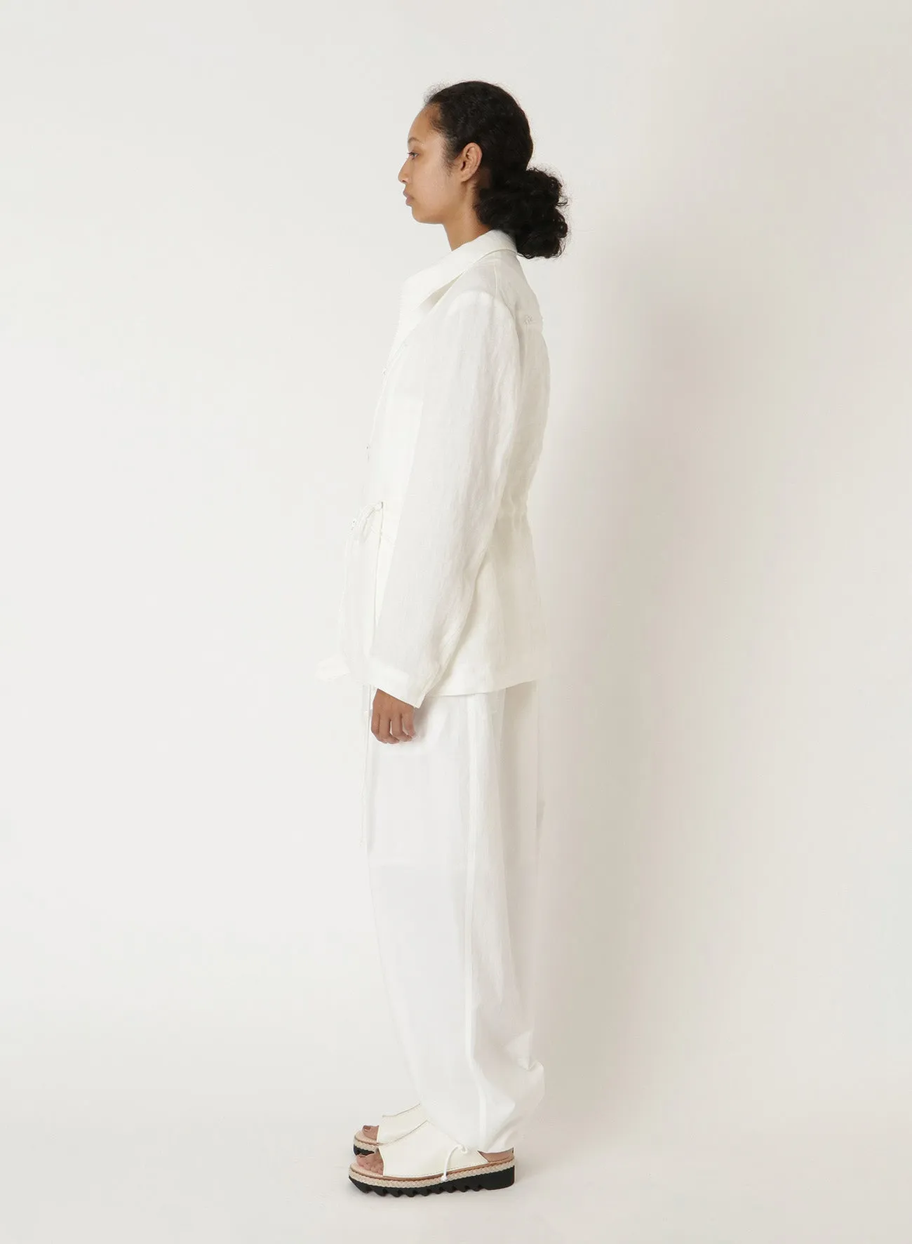 Li/SOFT WASH FASTNER BLOUSON sold by Yohji Yamamoto product image thumbnail 5