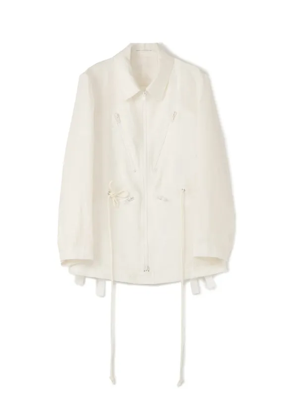 Li/SOFT WASH FASTNER BLOUSON sold by Yohji Yamamoto