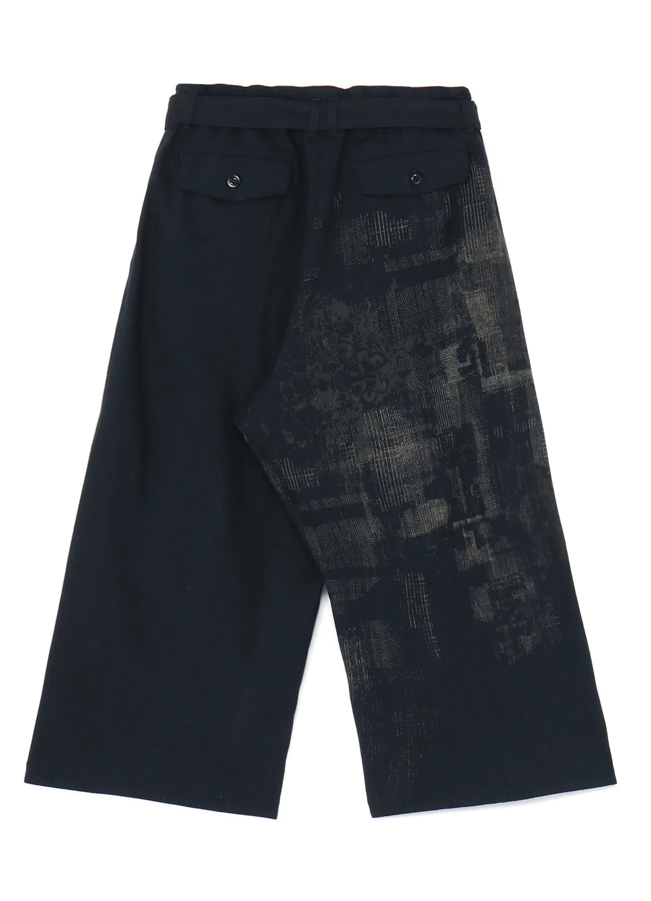 HOUNDSTOOTH BELTED PANTS sold by Yohji Yamamoto product image thumbnail 3