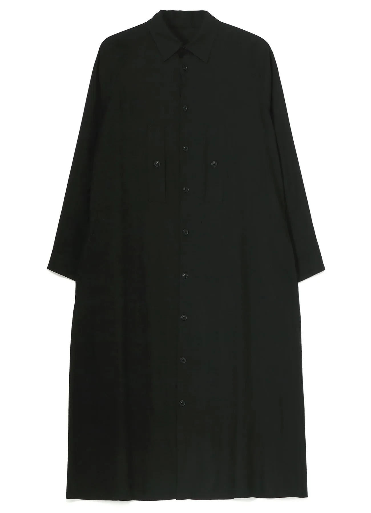RY/LI SHEETING CHEST POCKET DRESS sold by Yohji Yamamoto product image thumbnail 2