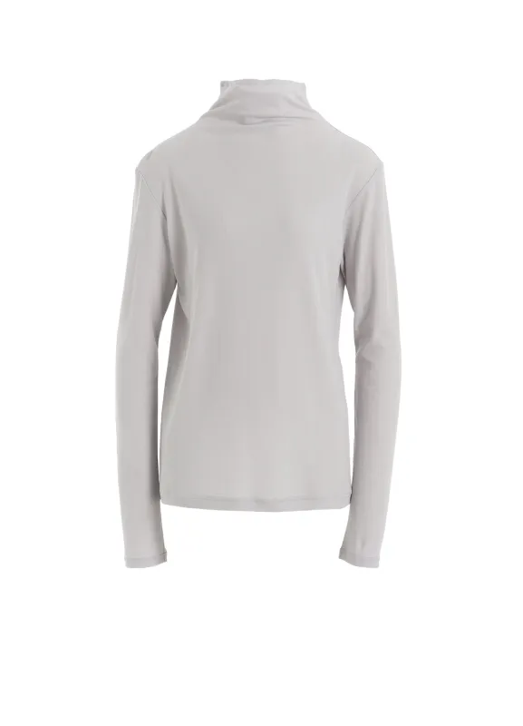 HARD-TWIST BACK BUTTON OFF-NECK T sold by Yohji Yamamoto