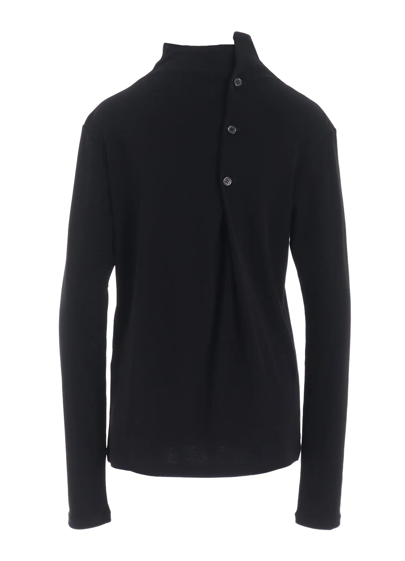 HARD-TWIST BACK BUTTON OFF-NECK T sold by Yohji Yamamoto product image thumbnail 3