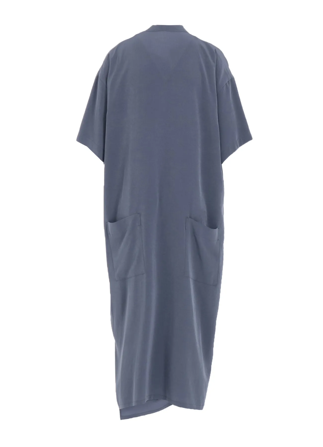 CREPE de CHINE HALF SLEEVE BOX SHIRT DRESS sold by Yohji Yamamoto product image thumbnail 3