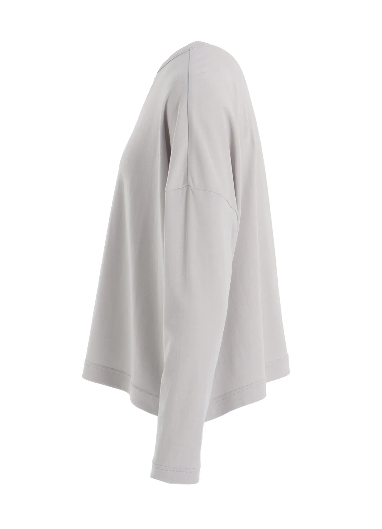 HARD-TWIST CROPPED ROUND NECK CARDIGAN sold by Yohji Yamamoto product image thumbnail 3