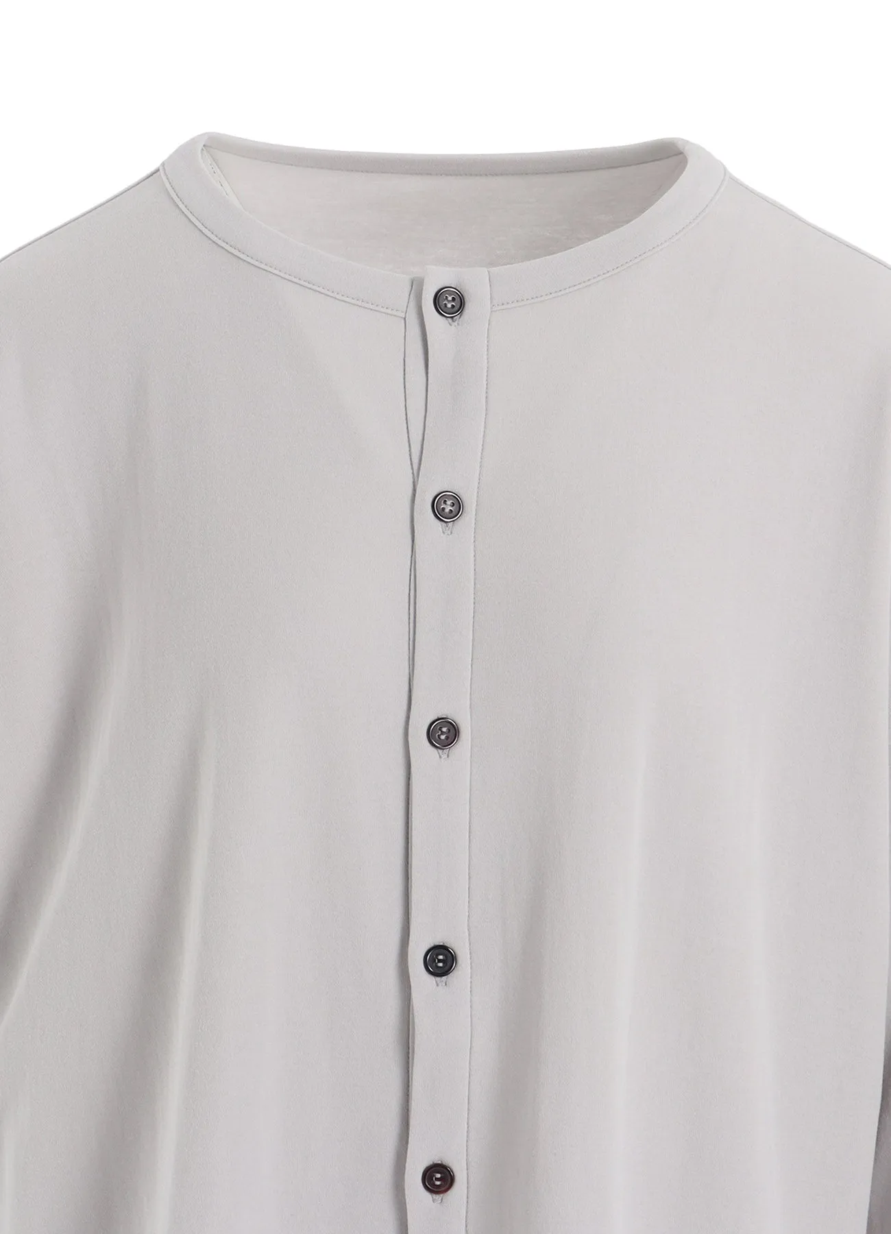 HARD-TWIST CROPPED ROUND NECK CARDIGAN sold by Yohji Yamamoto product image thumbnail 5