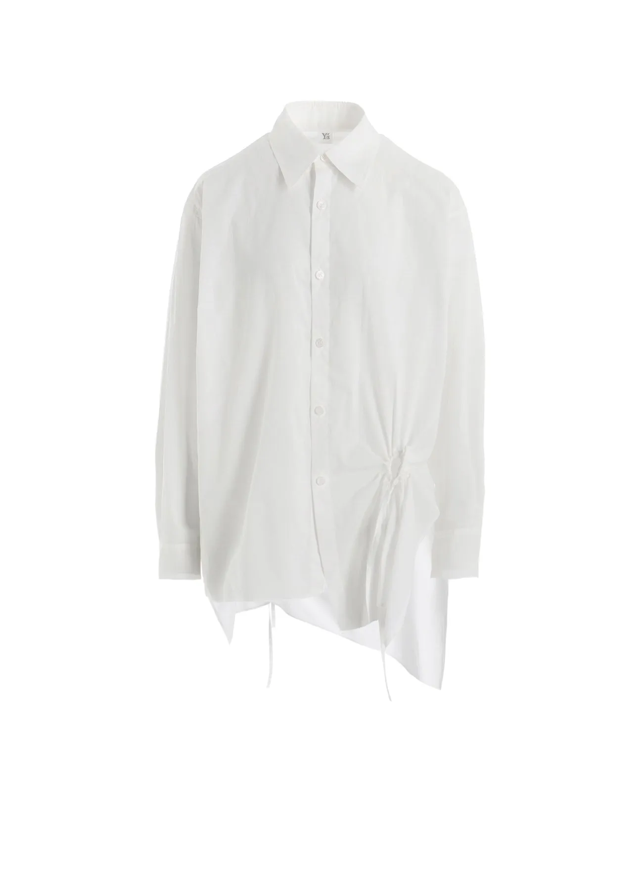 COTTON LAWN CIRCLE GATHERED BLOUSE sold by Yohji Yamamoto