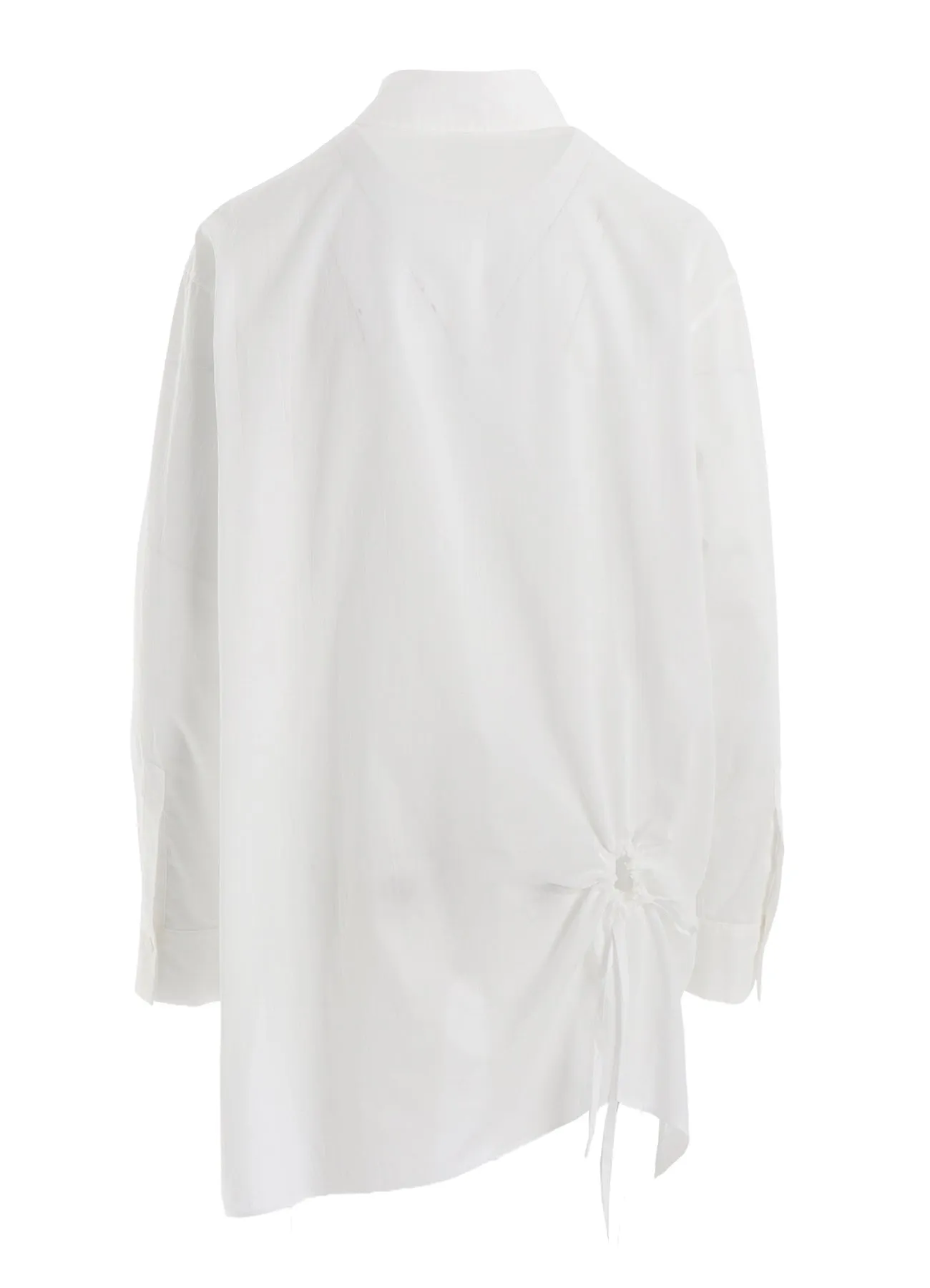COTTON LAWN CIRCLE GATHERED BLOUSE sold by Yohji Yamamoto product image thumbnail 3