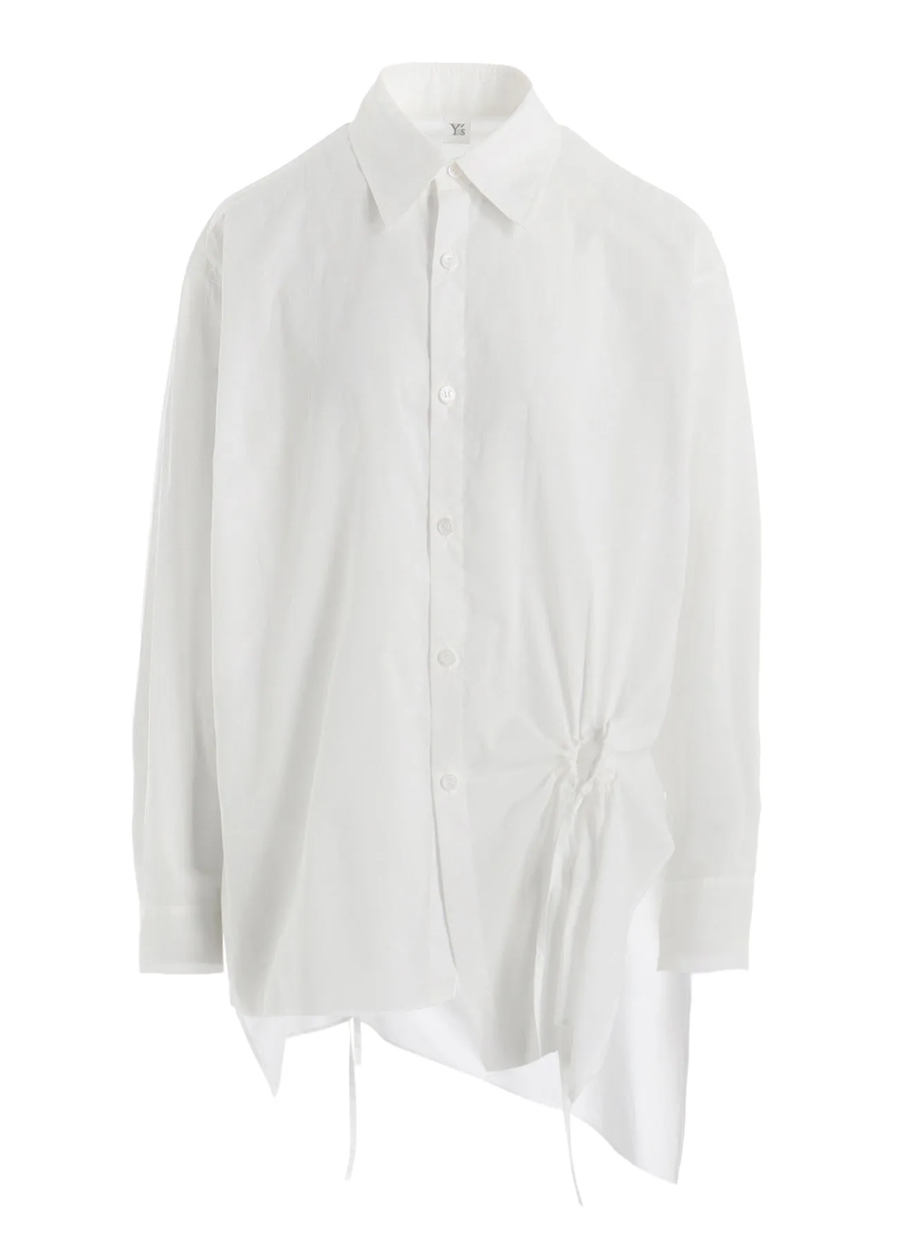 COTTON LAWN CIRCLE GATHERED BLOUSE sold by Yohji Yamamoto product image thumbnail 2