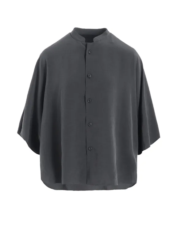 CREPE de CHINE STAND CAPE BLOUSE sold by Yohji Yamamoto