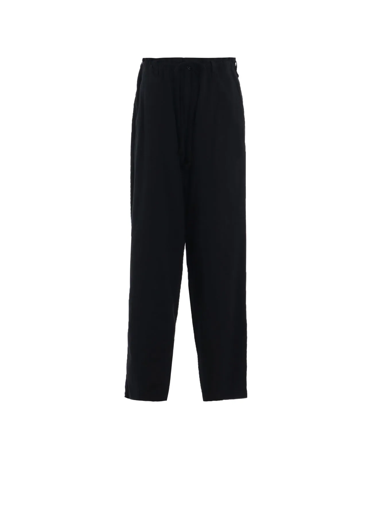 COTTON/LINEN POPLIN WAIST-STRING PANTS sold by Yohji Yamamoto