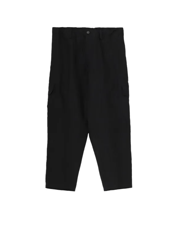 Y's for men x 120% LINO LINEN SIDE TUCK PANTS sold by Yohji Yamamoto