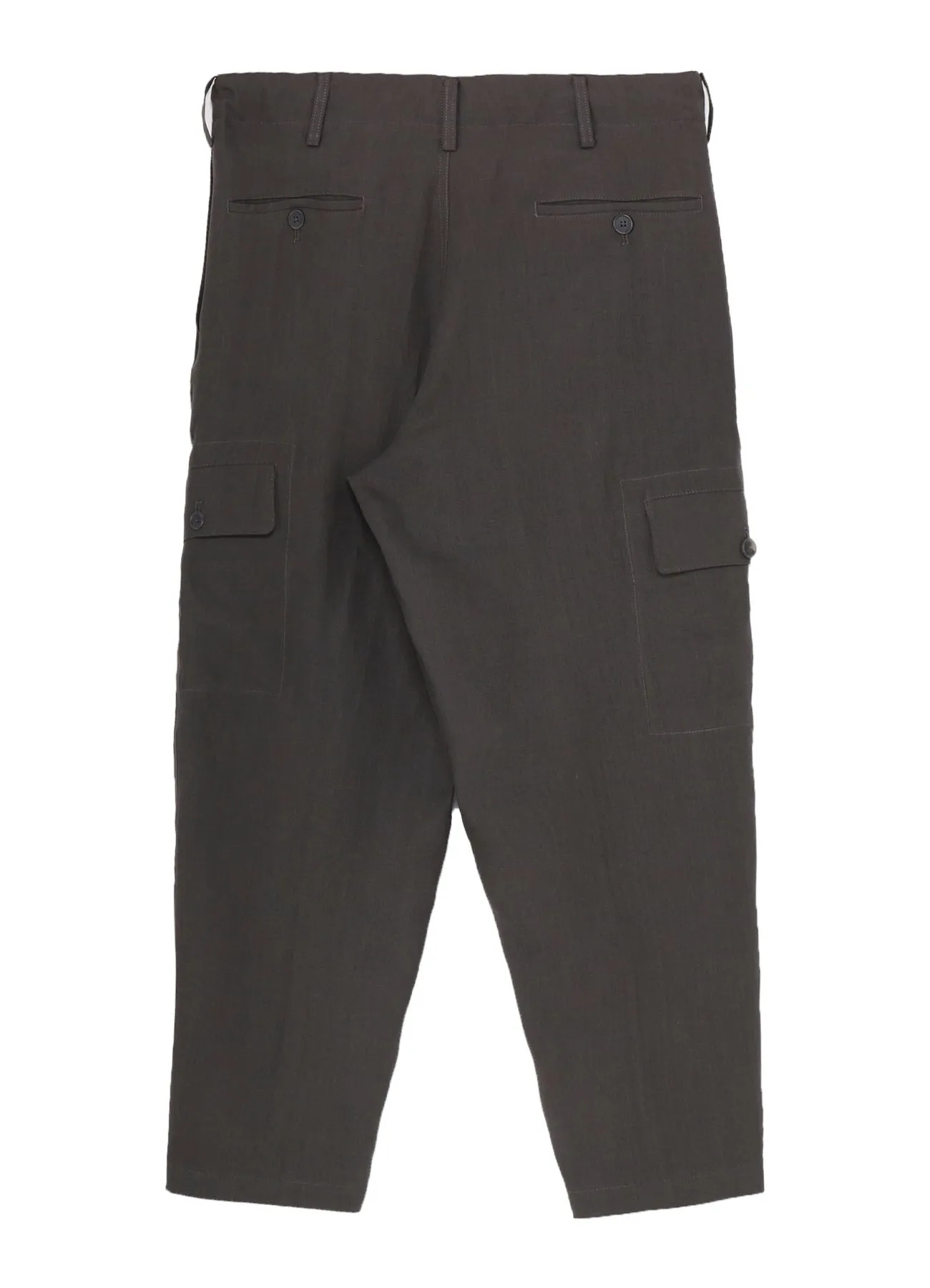 Y's for men x 120% LINO LINEN SIDE TUCK PANTS sold by Yohji Yamamoto product image thumbnail 3