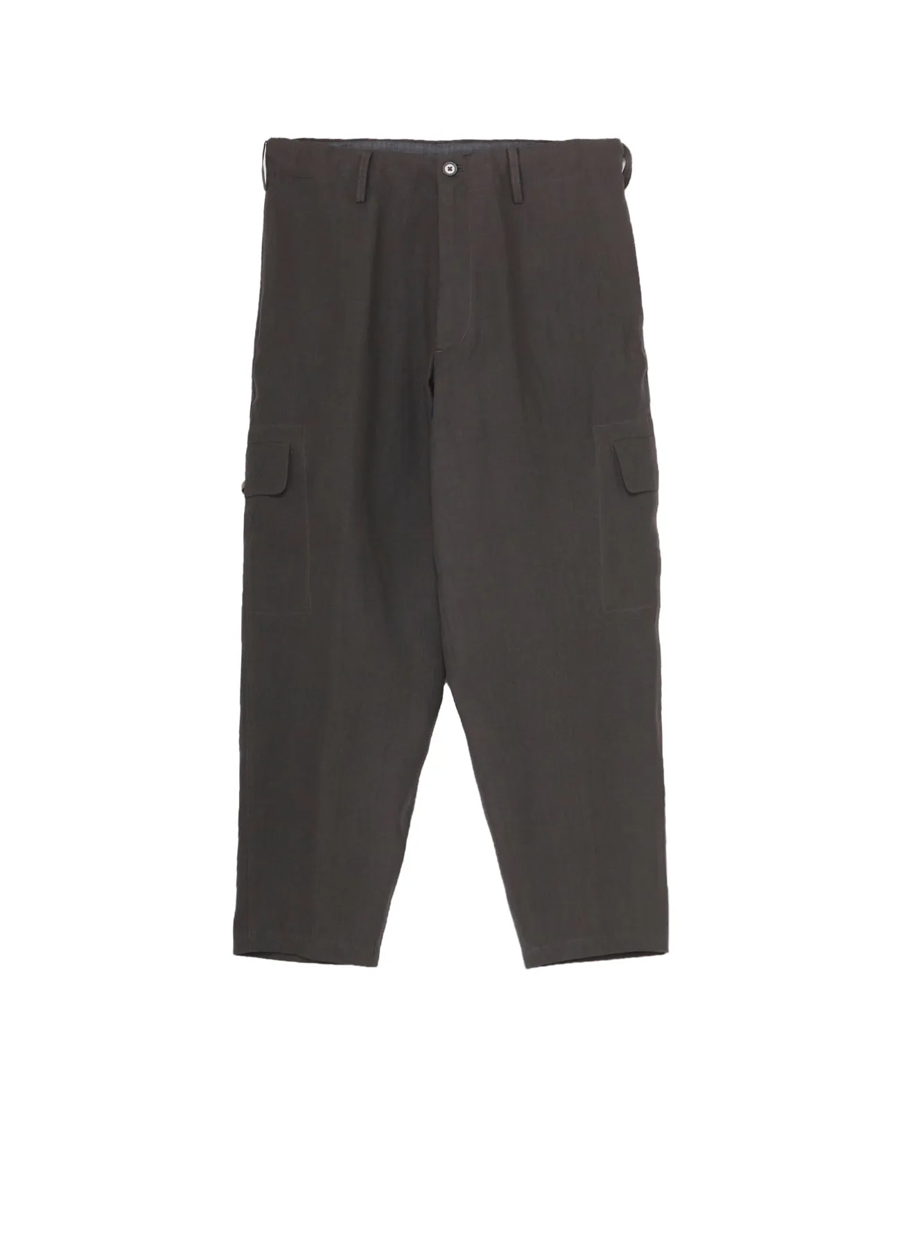 Y's for men x 120% LINO LINEN SIDE TUCK PANTS sold by Yohji Yamamoto