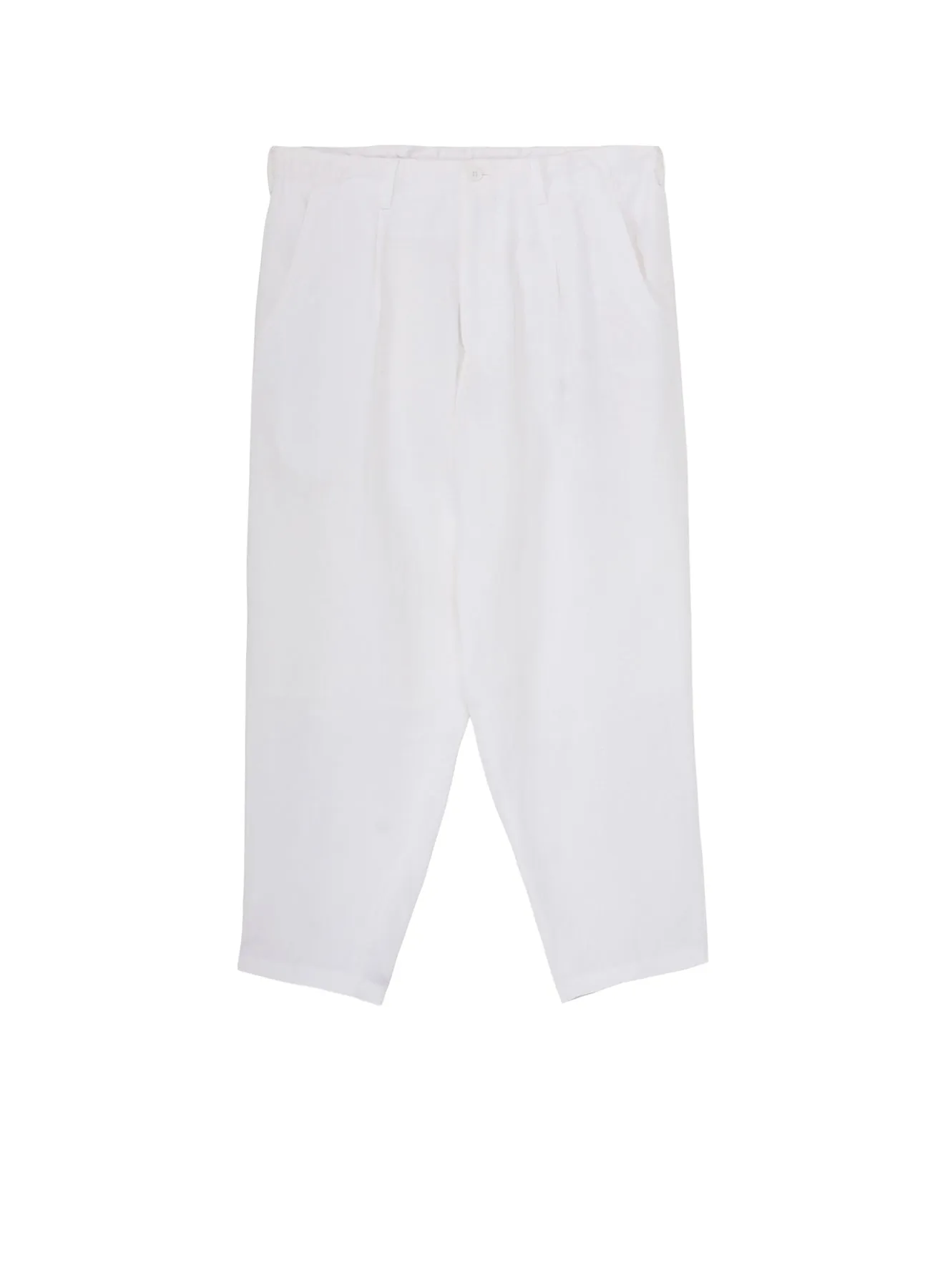 Y's for men x 120% LINO LINEN BACK SIDE ZIPPER PANTS sold by Yohji Yamamoto