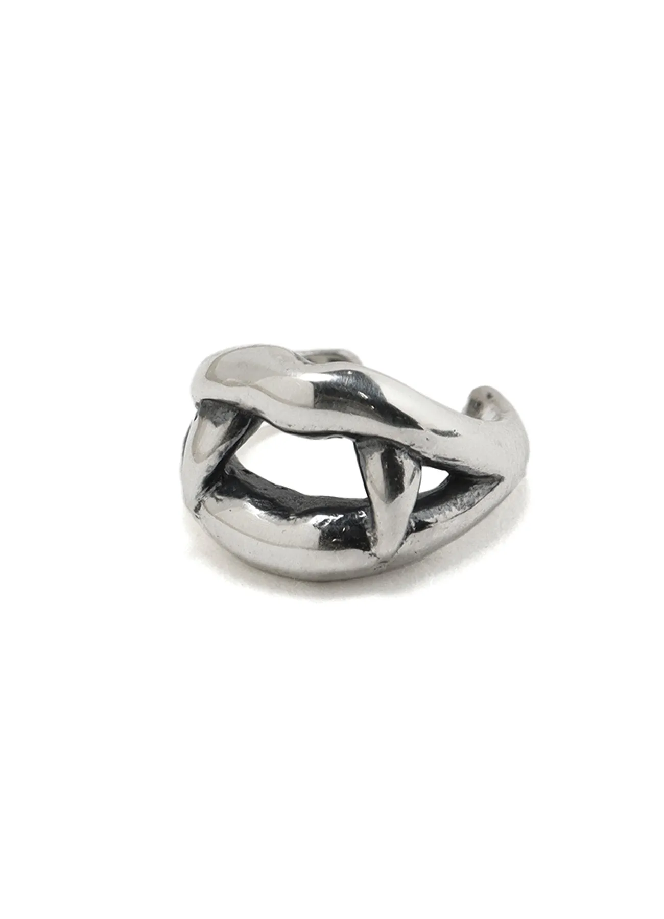 SILVER 950 VAMPIRE EARCUFF sold by Yohji Yamamoto