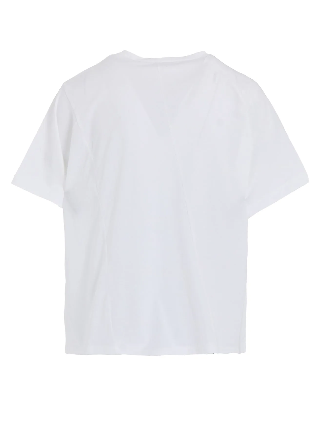 TWISTED COTTON JERSEY SWITCHING HALF SLEEVE SHIRT sold by Yohji Yamamoto product image thumbnail 4