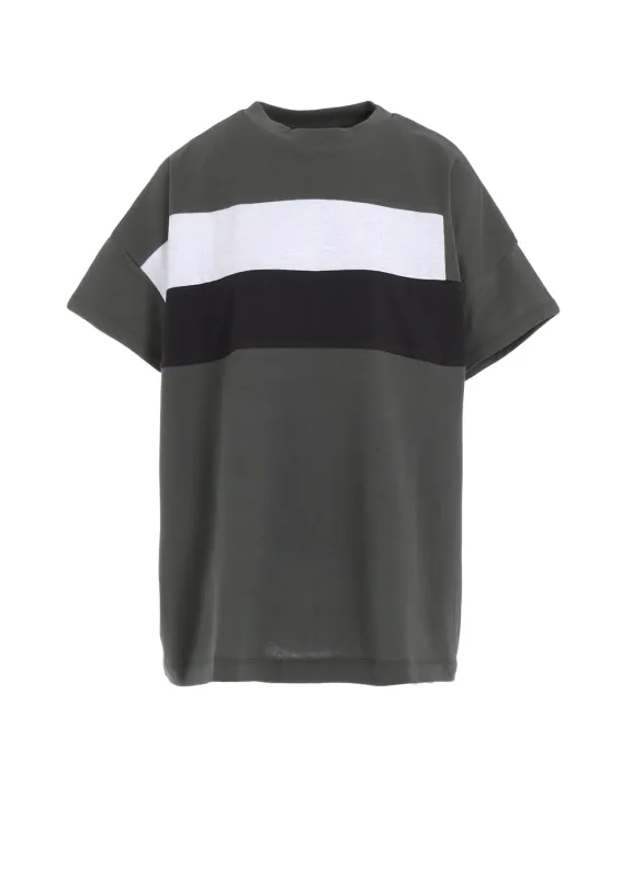 40/2 COTTON JERSEY SWITCHING PULLOVER sold by Yohji Yamamoto